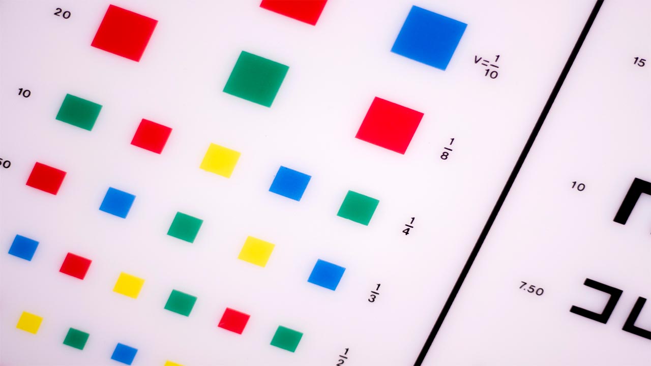 מבחן עיוורון צבעים