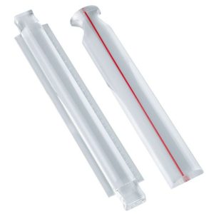 זכוכית מגדלת סרגל גדול פס אדום