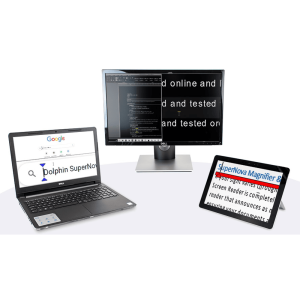 סופרנובה - תוכנת הגדלה והקראה